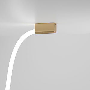 Аксессуары для лент Full light Накладные крепления для круглого гибкого неона Full light латунь (FL 28101)