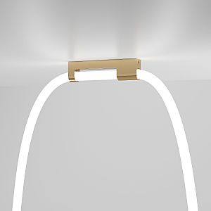 Аксессуары для лент Full light Накладные крепления для круглого гибкого неона Full light латунь (FL 28161)