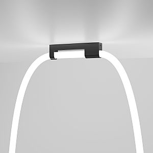 Аксессуары для лент Full light Накладные крепления для круглого гибкого неона Full light черный (FL 28161)