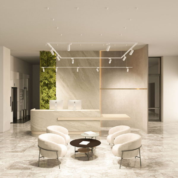 Трековый светильник Solid koper DK6451-WH