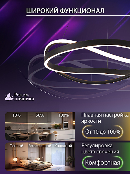 Подвесная люстра Finam HIGH-TECH LED LAMPS 82056