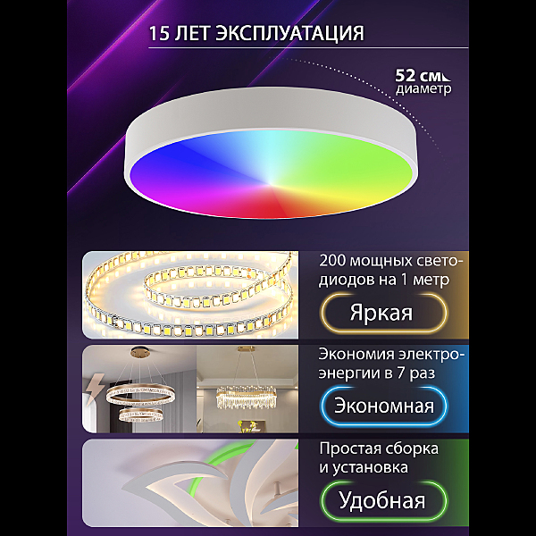 Светильник потолочный Modern LED LAMPS 81105/2C