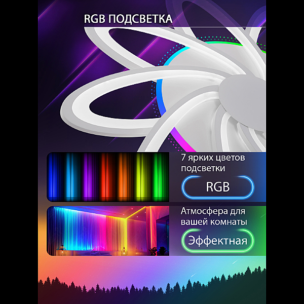 Потолочная люстра Spektr LED LAMPS 81108/7C