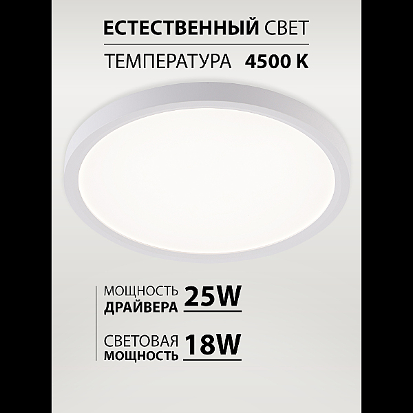 Светильник потолочный Plain LED LAMPS 81113/2C