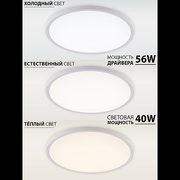 Светильник потолочный Plain LED LAMPS 81113/5C