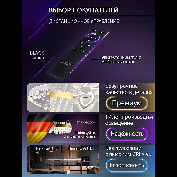 Потолочная люстра Rif LED LAMPS 81118/4C