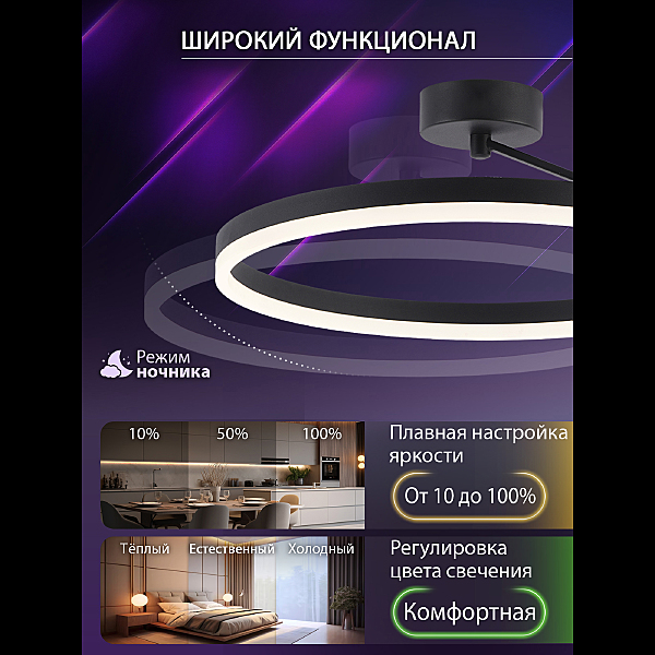 Светильник потолочный Finam LED LAMPS 81121/2C