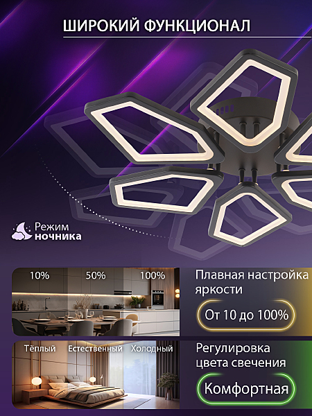Потолочная люстра 8144 LED LAMPS 81444