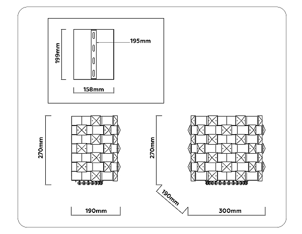 Настенное бра Crystal LH41012