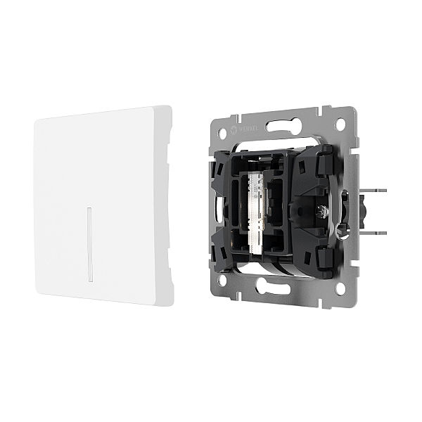 Аксессуар Блок подсветки белый W8010101/ Блок LED подсветки для выключателя 2 шт. (белый)