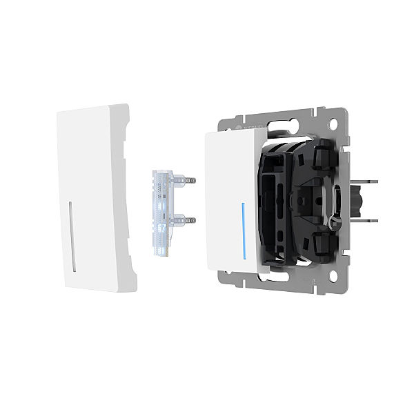 Аксессуар Блок подсветки голубой W8010102/ Блок LED подсветки для выключателя 2 шт. (голубой)