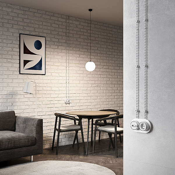 Аксессуар Vintage белый матовый W6433401/ Изоляторы 100 шт (белый матовый) Vintage