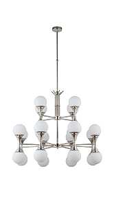 Люстра на штанге Bari BAR-ZW-8+4(BN)