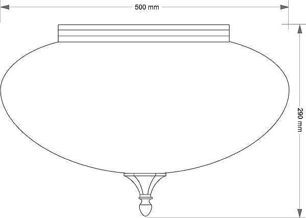 Светильник потолочный Decor Klosz DEC-PLM-3(N)