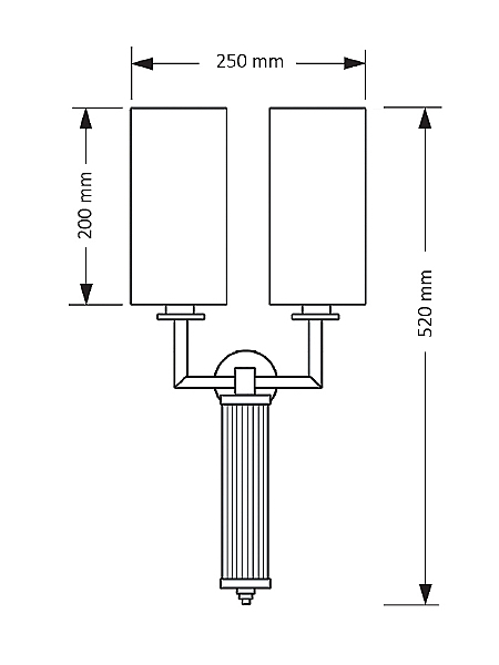 Настенное бра Empoli EMP-K-2(T)