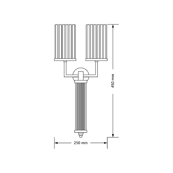 Настенное бра Empoli Ryfel EMP-K-2(T)R