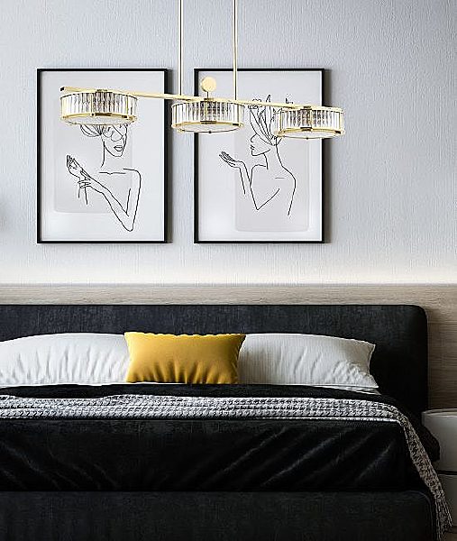 Люстра на штанге Lavone LAV-ZWL-6(Z)240