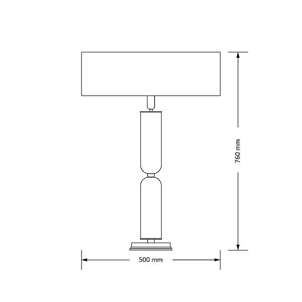 Настольная лампа Natura NAT-LG-1(ZM)II