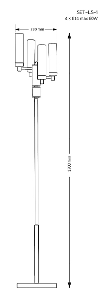 Торшер Seti SET-LS-1(N)
