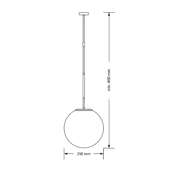 Светильник потолочный Ultimo ULT-ZW-1(ZM)250