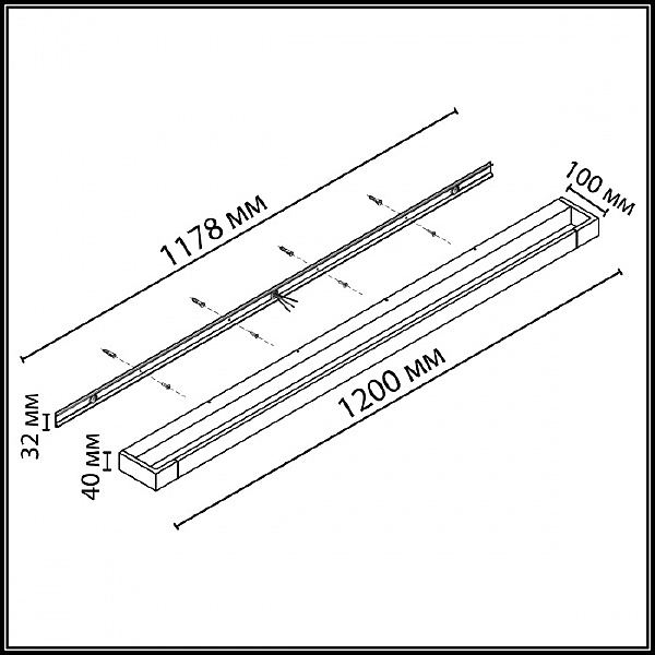 Настенный светильник Arno 3888/36WL
