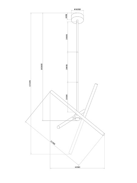 Подвесная люстра Artwork FR6069PL-L65B