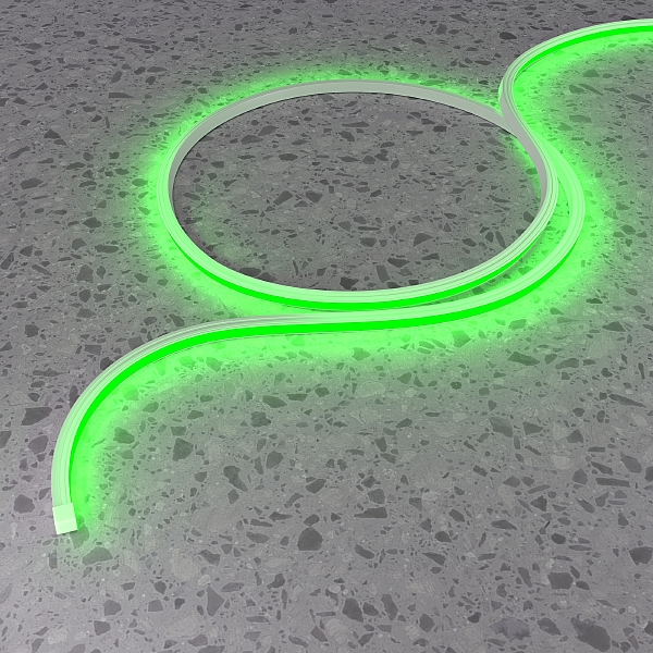 Светодиодный шнур Изгиб вдоль оптической оси 432024