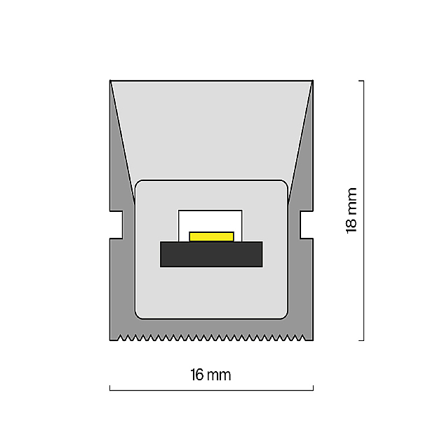 Светодиодный шнур Изгиб 3D 432046