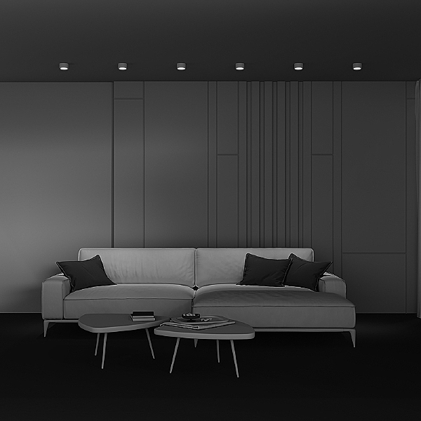 Накладной светильник Conik gyps C001CL-GX53-W