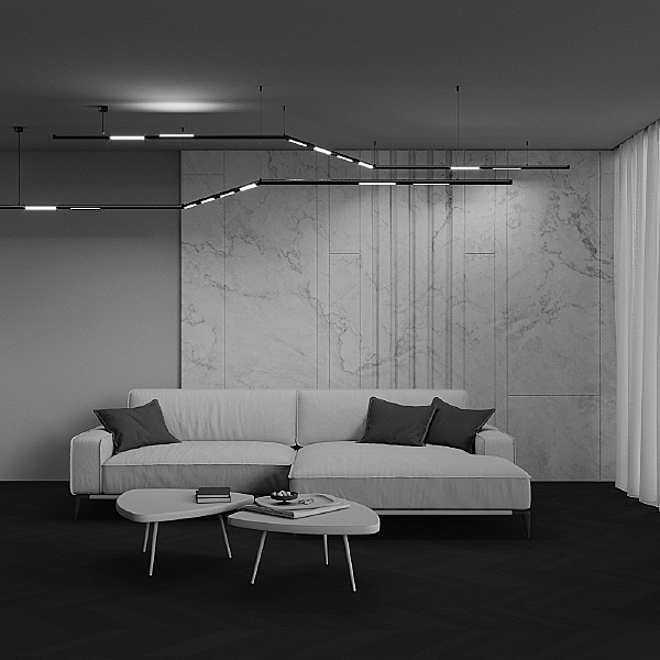 Трековый светильник Basis C147CL-L300-6W3K-B