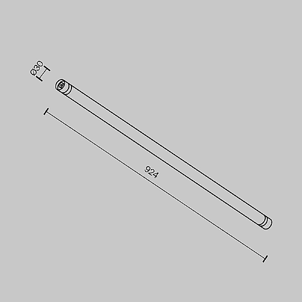 Трековый светильник Larc C148CL-L900-13W3K-B