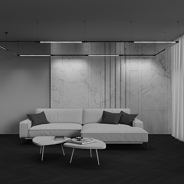 Трековый светильник Points C149CL-L900-24W3K-B