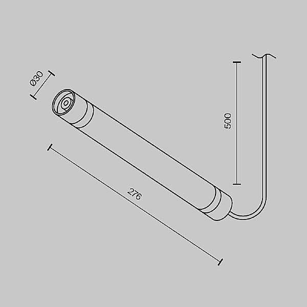 Ввод питания Accessories for system Shelf CA011-L300-100W-B