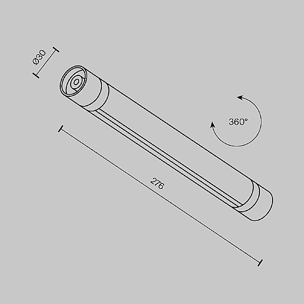 Шинопровод Accessories for system Shelf CA012-TRX-300-B
