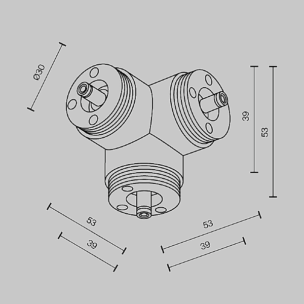 Коннекторы Accessories for system Shelf CA016TC-B