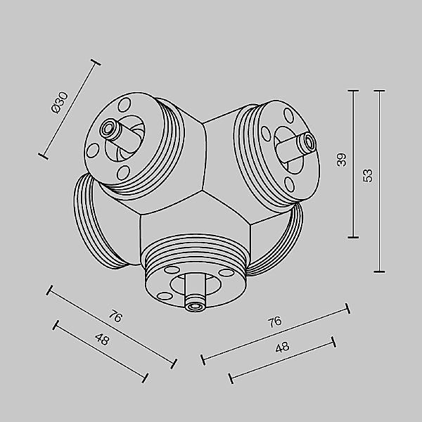 Коннекторы Accessories for system Shelf CA020L5C-B