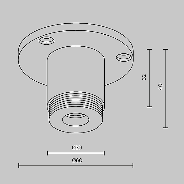Монтажный элемент Accessories for system Shelf CA022BO-B
