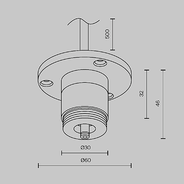 Монтажный элемент Accessories for system Shelf CA022BO-P-B