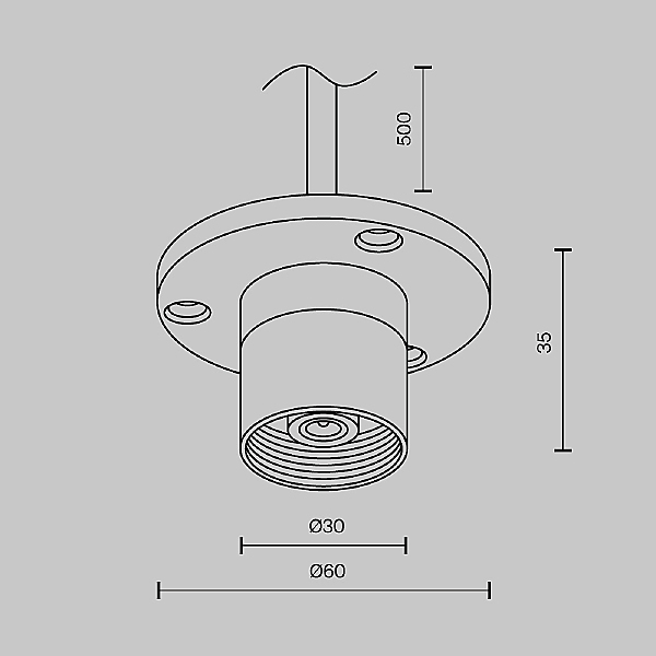 Монтажный элемент Accessories for system Shelf CA023BI-P-B