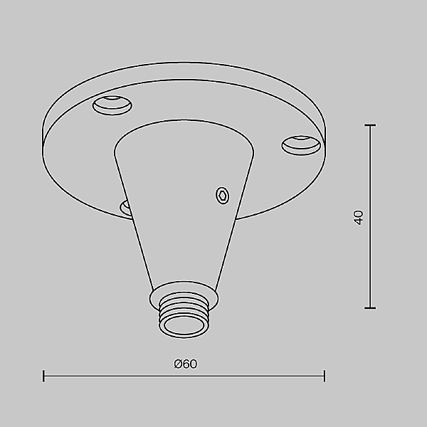 Монтажный элемент Accessories for system Shelf CA026BS-B