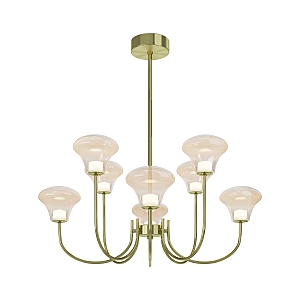 Люстра на штанге Dynasty MOD402PL-L30BS3K