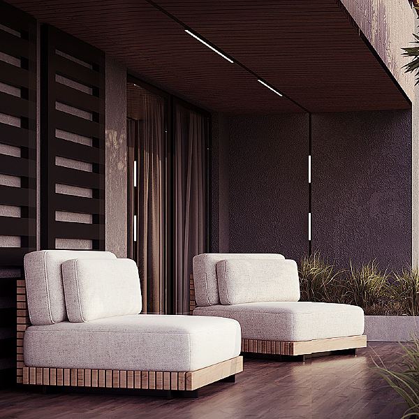 Трековый светильник Basis O-TR02-1-S-24WB4K