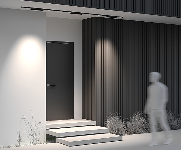 Трековый светильник Points O-TR02-2-S-18WB4K