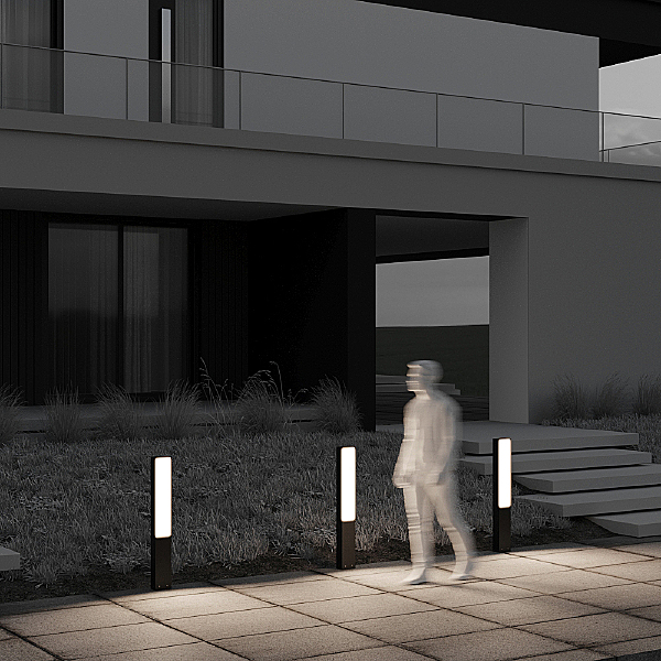 Уличный наземный светильник Blitz O470FL-L20GF3K