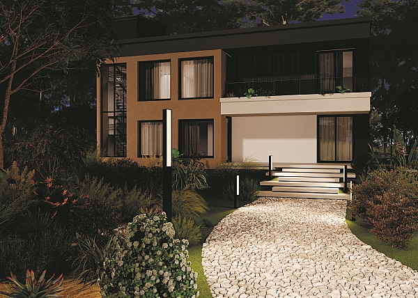 Уличный наземный светильник Blitz O470FL-L20GF3K