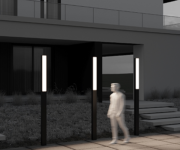 Уличный наземный светильник Blitz O470FL-L40GF3K