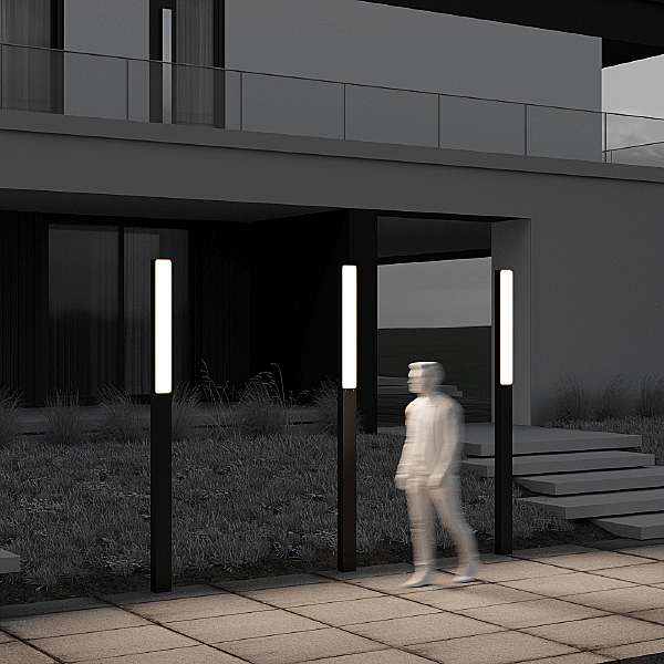 Уличный наземный светильник Blitz O470FL-L40GF3K