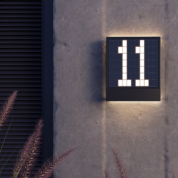 Уличный настенный светильник Anri O475WL-L10GF3K