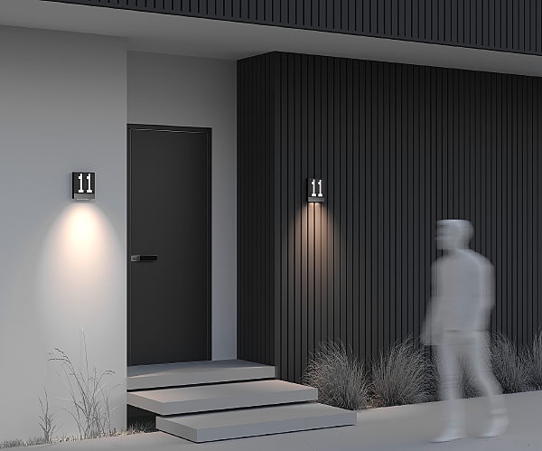 Уличный настенный светильник Anri O475WL-L10GF3K