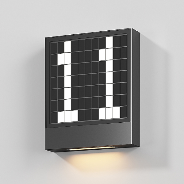 Уличный настенный светильник Anri O475WL-L10GF3K